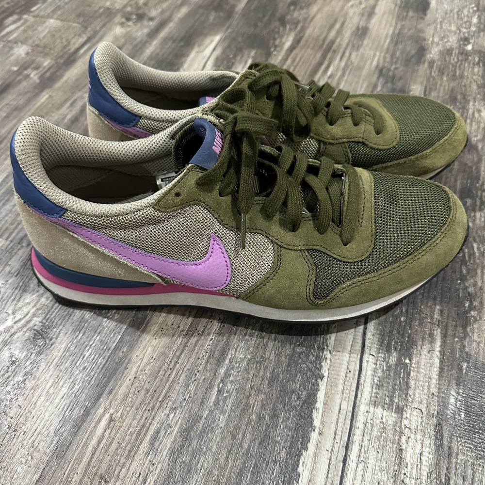 Nike International Women's Olive Sneakers